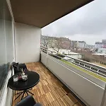 Zentrales Apartment in Düsseldorf mit Balkon